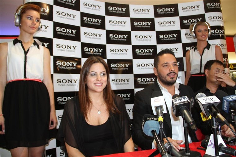 Ramy Ayach Launching of Sony XB Headphones